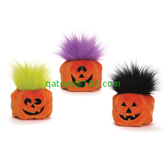 Orange Halloween Pumpkin Stuffed Plush Toys For Promotion, Soft Toys