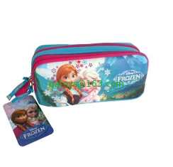 Frozen Ana Elsa Cartoon Plush Pencil Case Pouch Animal Zipper Pencil Pouch