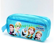 Frozen Ana Elsa Cartoon Plush Pencil Case Pouch Animal Zipper Pencil Pouch