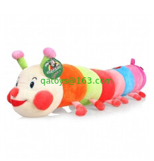Number Caterpillar Plush Cute Baby Toys Colorful Stuffed Kids Playing Learning