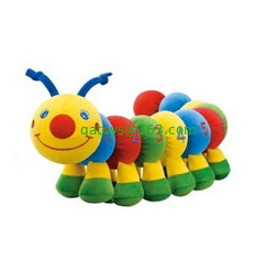 Number Caterpillar Plush Cute Baby Toys Colorful Stuffed Kids Playing Learning