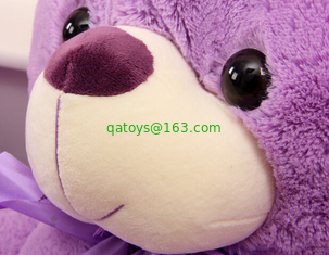 Fashion Purple Large Teddy Bear Jumbo Stuffed Animal Toys Big Size