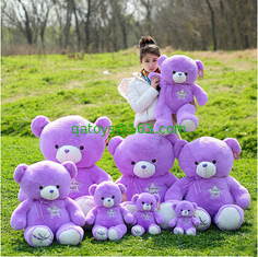 Large Jumbo Lavender Purple Teddy Bear 30cm 45cm 60cm 100cm 120cm