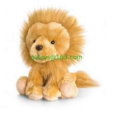 Wild Animal Tiger Panda Lion Cow Giraffe Stuffed Animal Toys Brown