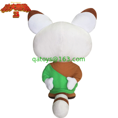 8 inch 3 Master Shifu Stuffed Cartoon Plush Toys Green and White