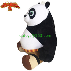 New Kungfu Panda 3  Sitting Pose Panda Po Cartoon Stuffed Plush Toys