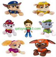 Fashion Cartoon Paw Patral Plush Stuffed Toys 20cm For Crane Vending Toy Machine