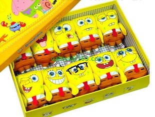 Fashion Cartoon The SpongeBob 20 Style different expression Plush Stuffed Toys
