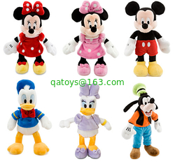 Original Full Set Disney Plush Toys Disney Family Stuffed Animals 22cm