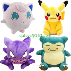 New Cartoon Characters Pokemon Stuffed Plush Toys 8inch For Crane Vending Toy Machine