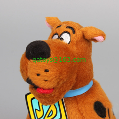 8inch Original Brown Cartoon Plush Toys Scooby Doo Sitting Pose Stuffed Animal