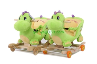 Baby Rocking Animal Chair Cute Baby Toys Little Mermaid Plush Doll