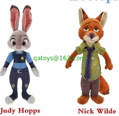 Brown and Green Zootopia Disney Plush Toys Stuffed Animals Soft Material