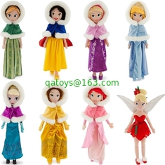 20 inch Original Disney Princess Dolls Cartoon Stuffed Plush Toys