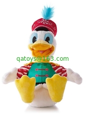 Disney Christmas Donald Duck and Daisy For Holiday Promotion