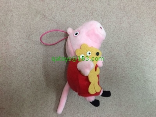 Peppa Pig Plush Toy Keychain Stuffed Toys For Promotion Gifts