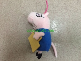 Peppa Pig Plush Toy Keychain Stuffed Toys For Promotion Gifts