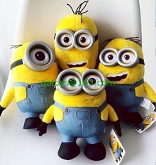 Despicable me 3 Minions 3D eye Cartoon Plush Toys Yellow 22cm