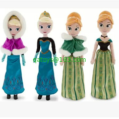Frozen Ana And Elsa Disney Plush Toys Soft Cartoon Stuffed Doll 20 inch