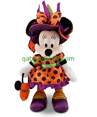Orange Halloween Day Disney Plush Toys 16 Inch Disney Stuffed Characters