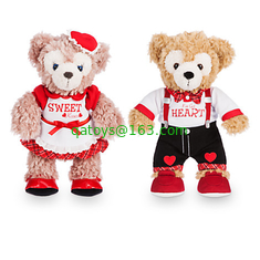 22cm Disney Duffy And ShellieMay Plush Toys Disney Stuffed Characters