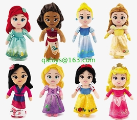 Small size Disney Princess Cute soft toy assortment 17cm