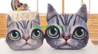 Animal Face 3D printing stuffed Plush toys for funny 45cm