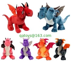 Two Heads Dragon Plush toys Stuffed Soft toys 25cm