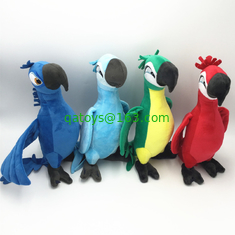 Cute Parrot Stuffed Animals Cartoon Plush Toys For Party / Festival