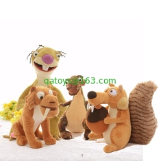 Cute Cartoon Ice Age 5 Small Stuffed Animals / Stuffed Plush Toys 10 Inch