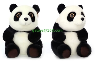 Stuffed Animal Kids Plush Toys Genuine Plush Black Panda Shaped , 20cm / 30cm / 45cm