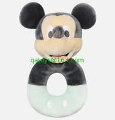 Cute Disney Baby Rattle Plush toys 17cm