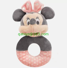 Cute Disney Baby Rattle Plush toys 17cm