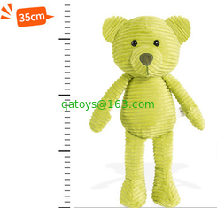 Cute and Lovely Corduroy Material Teddy Bear soft Toys 14inch
