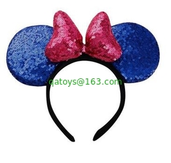 Disney original Plush head band Sequins head band 23cm