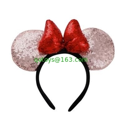 Disney original Plush head band Sequins head band 23cm
