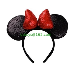 Disney original Plush head band Sequins head band 23cm