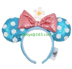 Disney original Plush head band Sequins head band 23cm