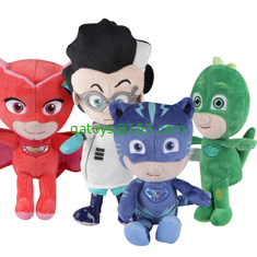 10 Inch​ Lovely Cartoon Pj Mask Toys Disney Stuffed Toys Blue / Red / Purple