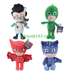 10 Inch​ Lovely Cartoon Pj Mask Toys Disney Stuffed Toys Blue / Red / Purple