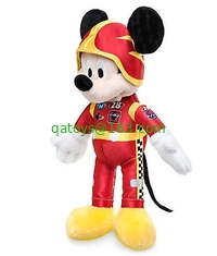 30cm Fashion Disney Roadster Racers Cars Mickey Mouse Plush Doll / Disney Stuffed Animals