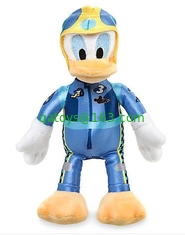 Lovely PP Cotton / Short Disney Plush Toys ,  Disney Roadster Racers Cars Donald Duck Stuffed Toys