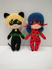 Fashion Cartoon Plush Toys , Miraculous Ladybug Toy Stuffed Animals 6 Inch