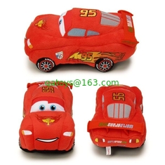 Red Original Disney Roadster Racers Cars Toys 3 Stuffed Cartoon Plush Toys For Baby Playing