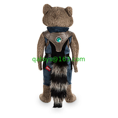 Black Lovely Original Disney Plush Toys Rocket Raccoon cartoon 40cm