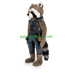 Black Lovely Original Disney Plush Toys Rocket Raccoon cartoon 40cm