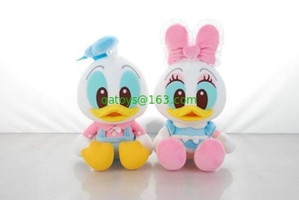 Disney Donald Duck And Daisy With Foam Particle Material / Nanoparticles Disney Stuffed Toys