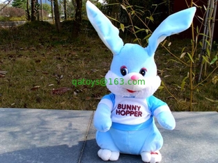 Funny Singing and Talking Plush Toys with Moving Ear Easter Bunny