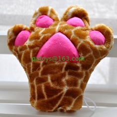 Plush Paw Gloves Hand Puppet stuffed Animal  Plush Toys For Promotion Gifts