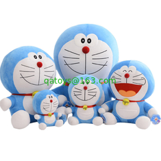 New Cartoon Doraemon Stuffed Toys For Crane Vending Toy Machine 20cm